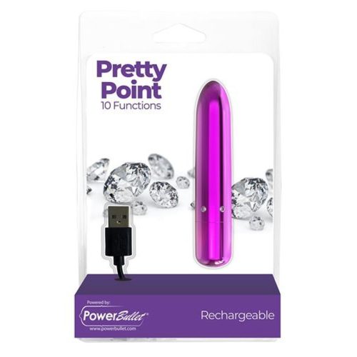Pretty Point 4in Power Bullet Purple - Image 7