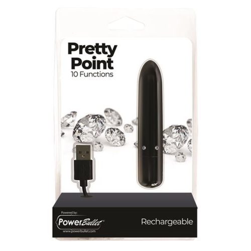 Pretty Point 4in Power Bullet Black - Image 4