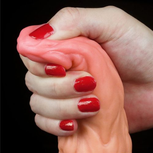 Nature Cock 9.5in Dual Layer Huge ALIEN Silicone Dildo - Image 7