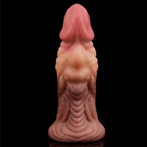 Nature Cock 7in Dual Layer Huge ALIEN Silicone Butt Plug Dildo - Image 4