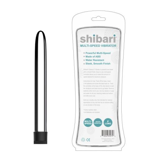 Shibari Multi-Speed Vibrator 9in Silver - Image 5