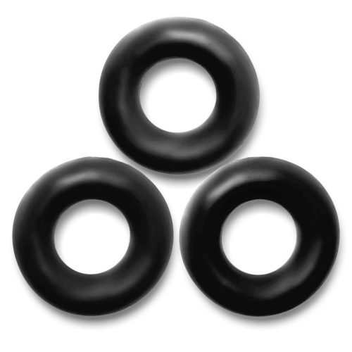 Fat Willy 3 Pc Jumbo Cockrings Black - Image 5