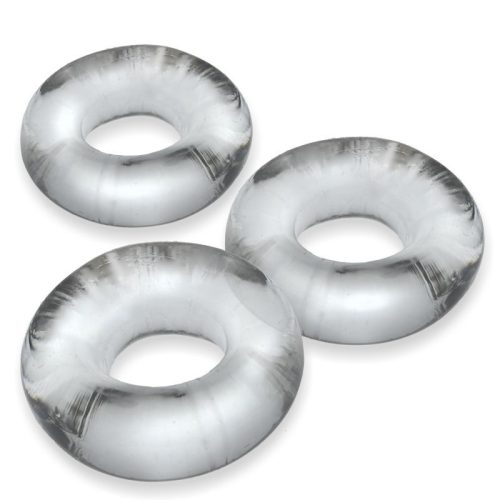 Fat Willy 3 Pc Jumbo Cockrings Clear - Image 7