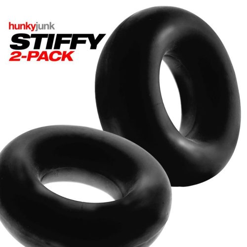 Stiffy 2 Pc Bulge Cockrings by HunkyJunk Tar Ice - Image 3