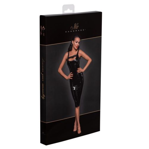 PVC Midi Dress w Front Zipper - Image 7