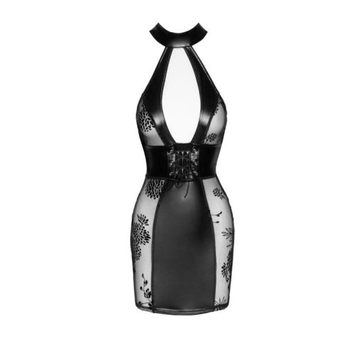 Power Wetlook Short tulle dress w Inserts & Corset Binding - Image 5