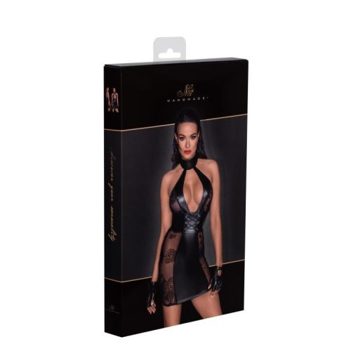 Power Wetlook Short tulle dress w Inserts & Corset Binding - Image 7
