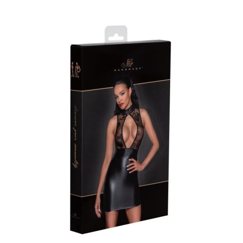Power Wetlook Short Dress w Skirt & Tulle Top - Image 6