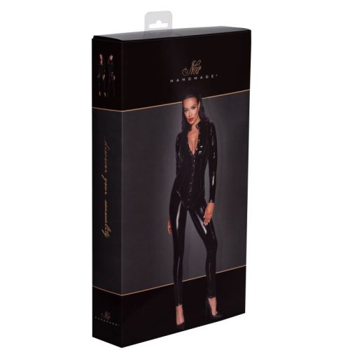 Long Button Up PVC Overall - Image 7