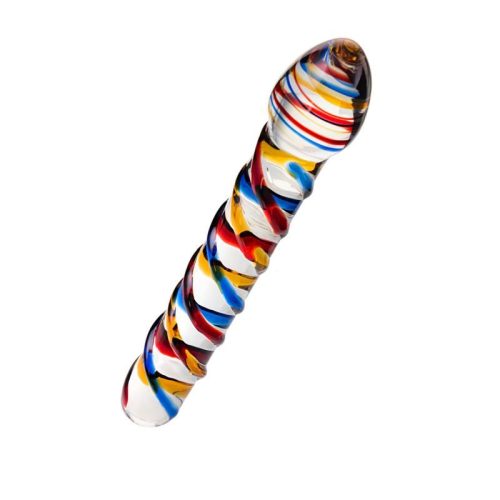 Sexus Glass Dildo Tropicana 19.5cm - Image 4