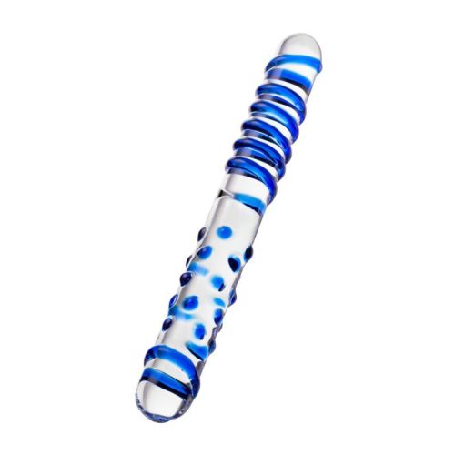 Sexus Glass Dildo Duo Dong 22cm - Image 3