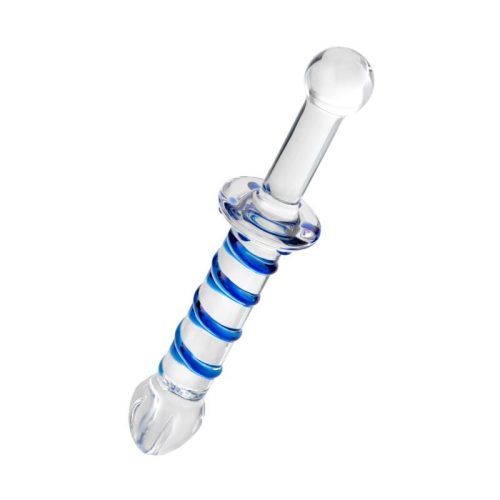 Sexus Glass Dildo Probe w Handle 23cm - Image 4