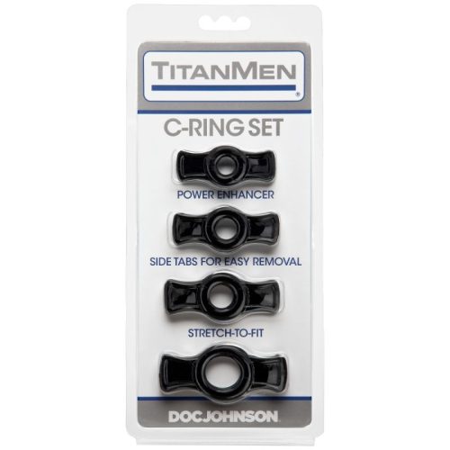 Cock Ring Set Black - Image 3