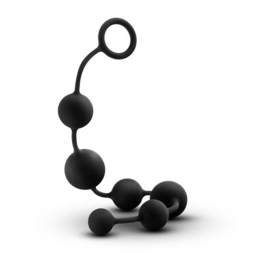 Anal Adventures Platinum Silicone Large Anal Beads - Image 3