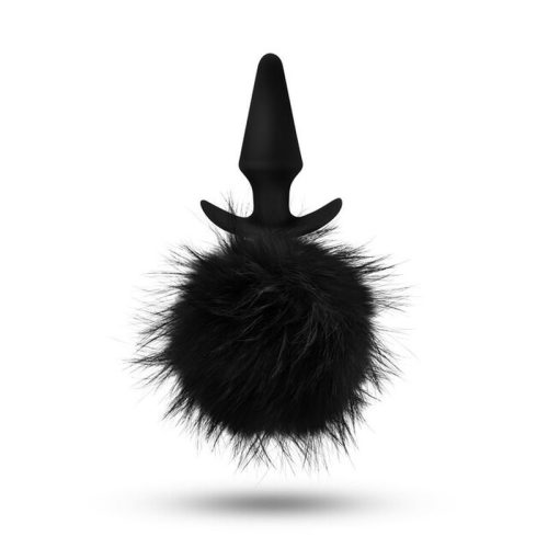 Anal Adventures Platinum Rabbit Tail Plug - Image 4