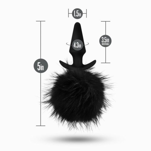 Anal Adventures Platinum Rabbit Tail Plug - Image 6