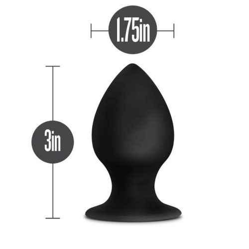 Anal Adventures Platinum Silicone Anal Stout Plug Medium - Image 6