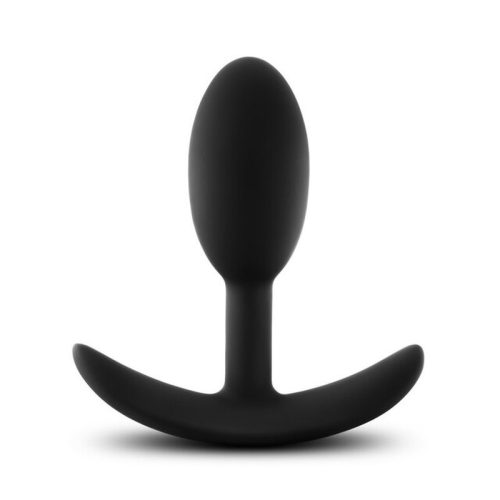 Anal Adventures Platinum Silicone Vibra Slim Plug Small - Image 3