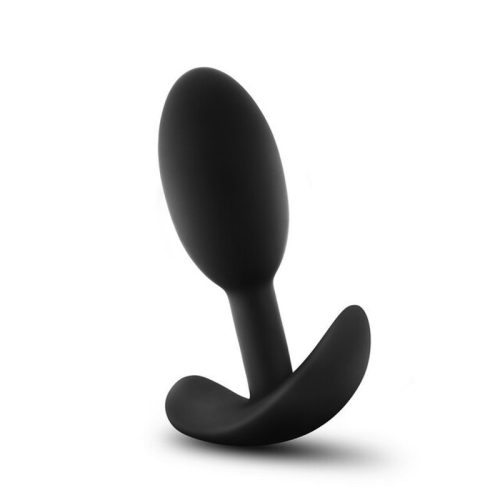 Anal Adventures Platinum Silicone Vibra Slim Plug Small - Image 4