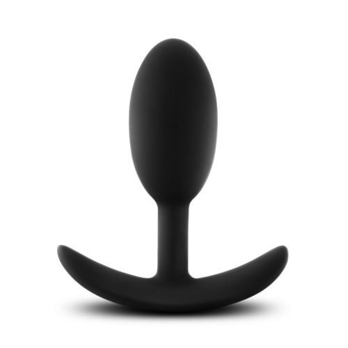 Anal Adventures Platinum Silicone Vibra Slim Plug Medium - Image 4