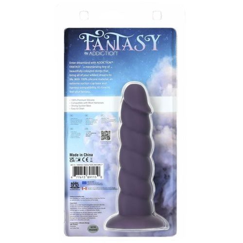 Unicorn Dildo 7in Purple - Image 6
