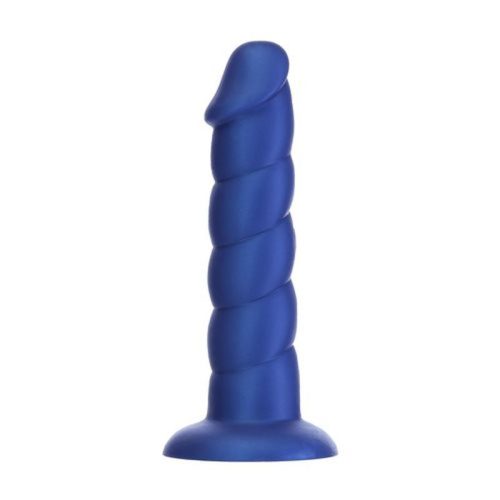 Unicorn Dildo 8in Blue - Image 4