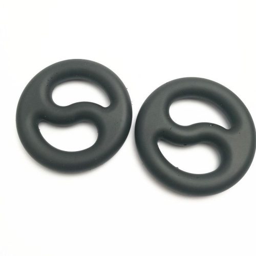 Brutus Yin Yang Silicone Cock and Ball Duo Ring - Image 5