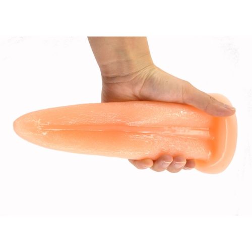 Tongue Shape Anal Plug Flesh - Image 4