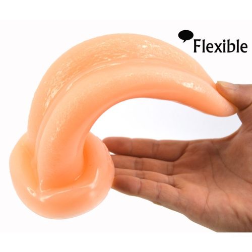 Tongue Shape Anal Plug Flesh - Image 5