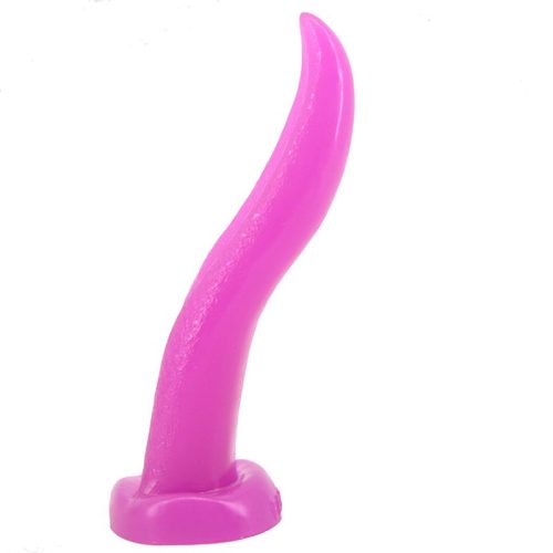 Tongue Shape Anal Plug Purple - Image 5