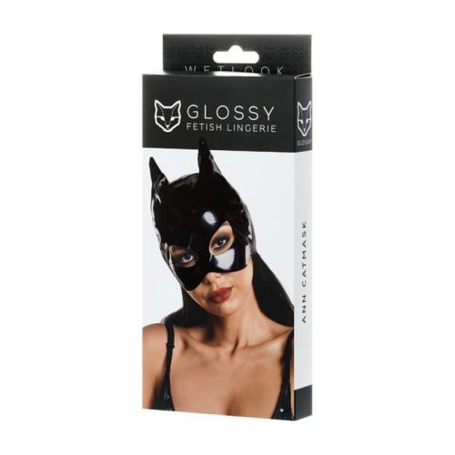 Glossy Wetlook Cat Mask - Image 4