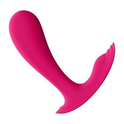 Satisfyer Top Secret Wearable Vibrator Connect App Pink - Image 3
