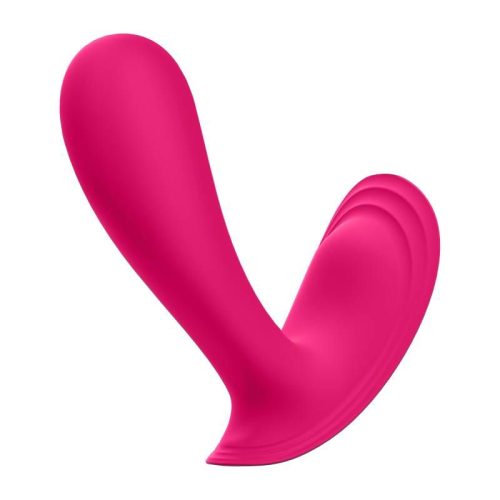 Satisfyer Top Secret Wearable Vibrator Connect App Pink - Image 4