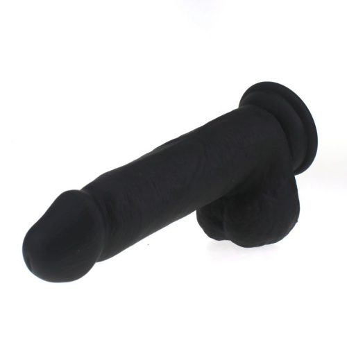 Thick Realistic Cock w Balls Black - Image 4
