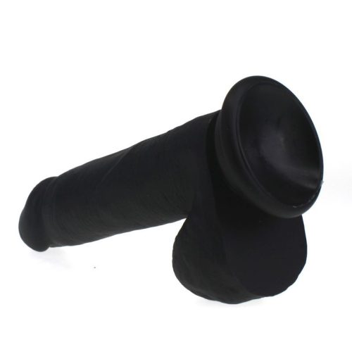 Thick Realistic Cock w Balls Black - Image 6
