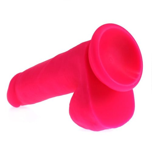 Thick Realistic Cock w Balls Pink - Image 4