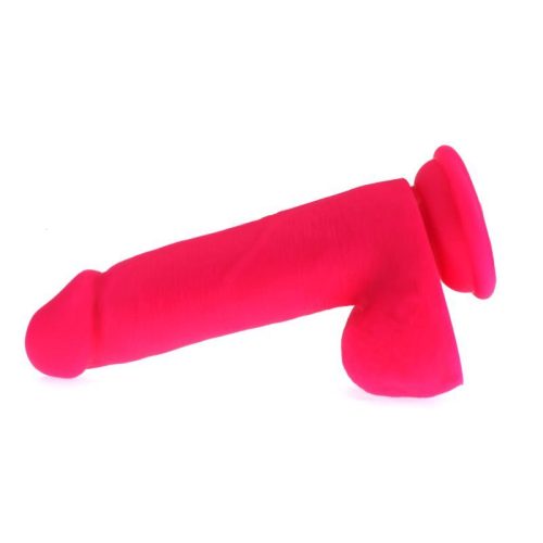 Thick Realistic Cock w Balls Pink - Image 5