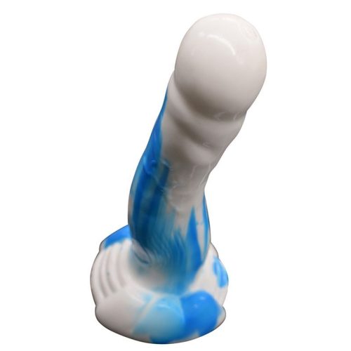 Sea Dog Dildo Blue/White - Image 3