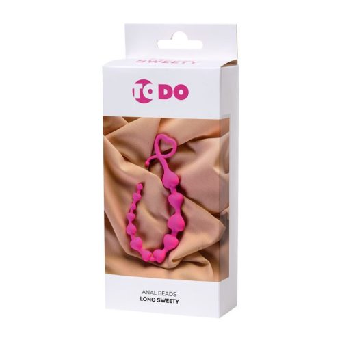 ToDo Sweety Long Anal Chain Pink - Image 4
