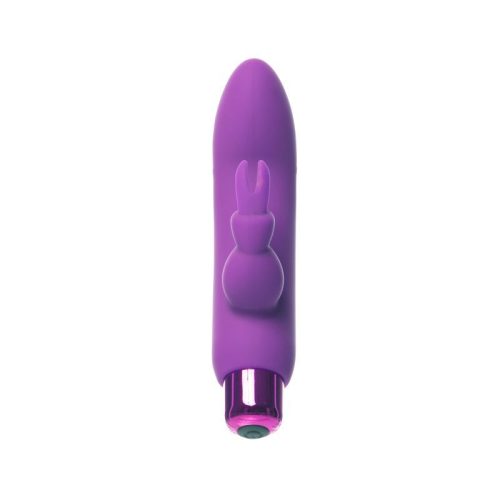 Alices Bunny Rechargeable Bullet w Rabbit Sleeve Purple - Image 3