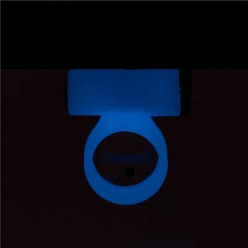 Power Bullet Cosmic Cock Ring w Bullet Glow in the Dark - Image 3