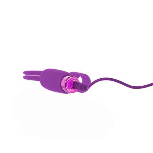 Power Bullet Teasing Tongue w Rechargeable Bullet Purple - Image 4
