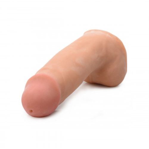 7in Dual Density Squirting Dildo w Balls Reservoir - Image 3