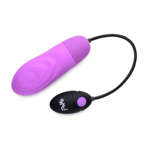 7X Pulsing Rechargeable Bullet Purple - Image 3