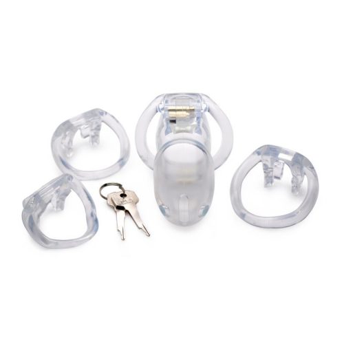 Clear Captor Chastity Cage Large - Image 3