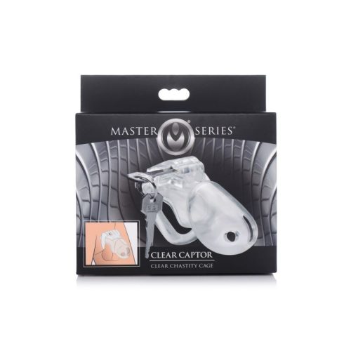 Clear Captor Chastity Cage Large - Image 6