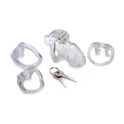 Clear Captor Chastity Cage Medium - Image 4