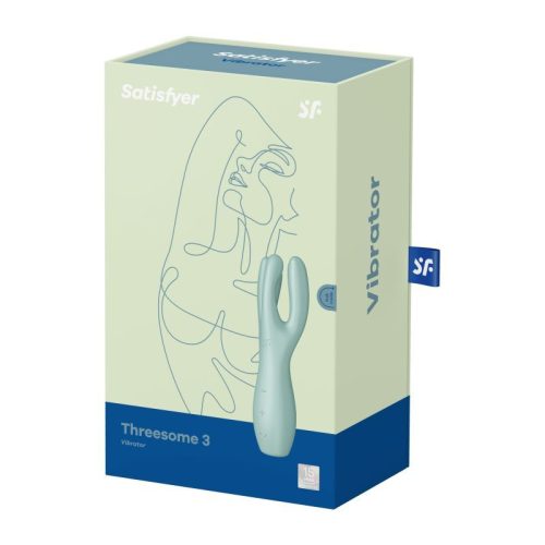 Satisfyer Threesome 3 Layon Vibrator Mint - Image 6