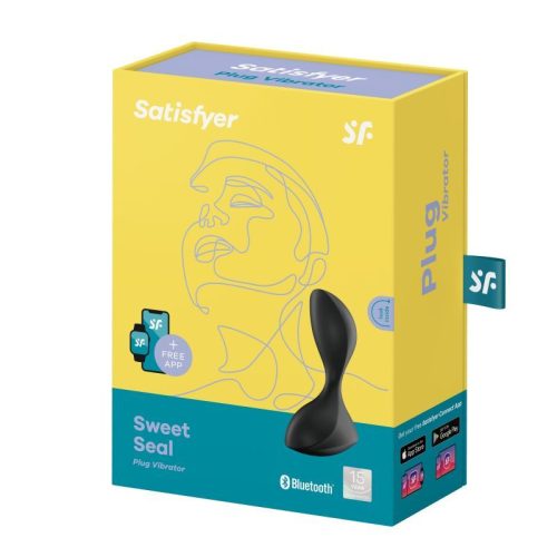 Satisfyer Sweet Seal Vibrating Anal Plug Black - Image 6
