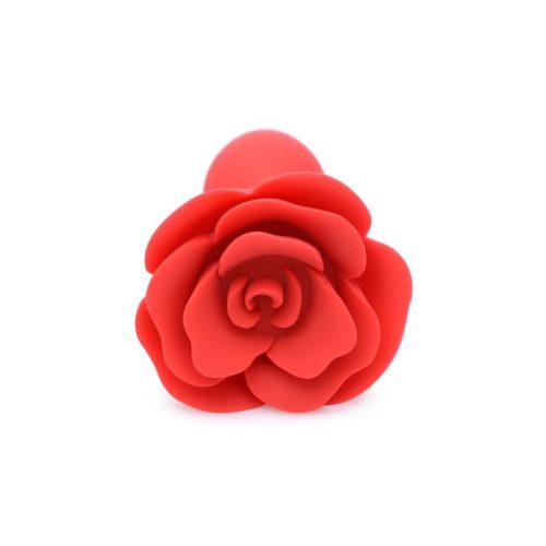 Booty Bloom Silicone Rose Plug Large Red - Image 4